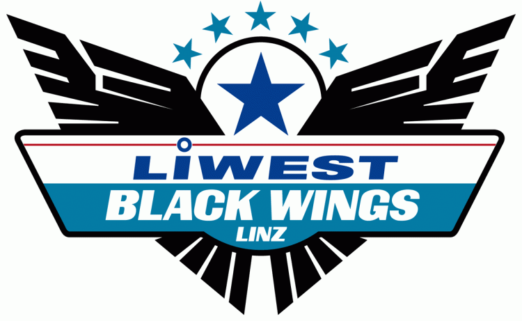 EHC Black Wings Linz Pres Primary Logo iron on heat transfer